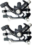 Front & Rear Brake Disc Calipers with Round Pads for Mountain Bicycle - TDRMOTO
