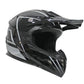 Black Motorcycle Helmet for Kids/Youth/Boy/Girl/Children - TDRMOTO