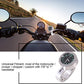 Universal Motorcycle Handlebar Clock 7/8" Chrome Motorcycle Clock Waterproof (Battery Required)
