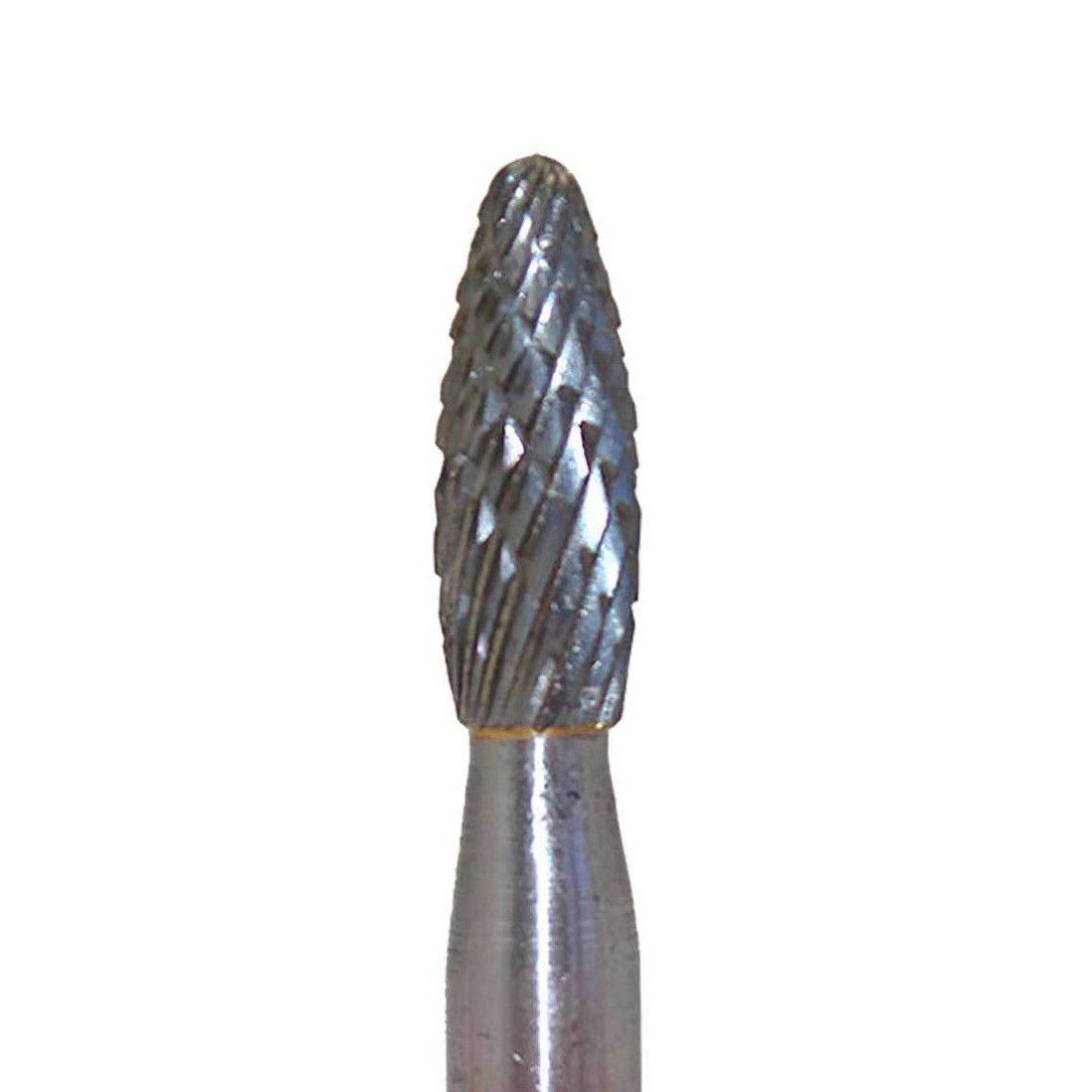 Tungsten Steel Solid Carbide Burrs 6mm Rotary Drill Die Grinder Bit - TDRMOTO