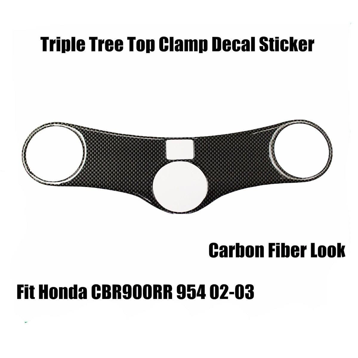 Triple Tree Top Clamp Decal Sticker Protector fit Honda CBR900RR CBR954 02 03 - TDRMOTO