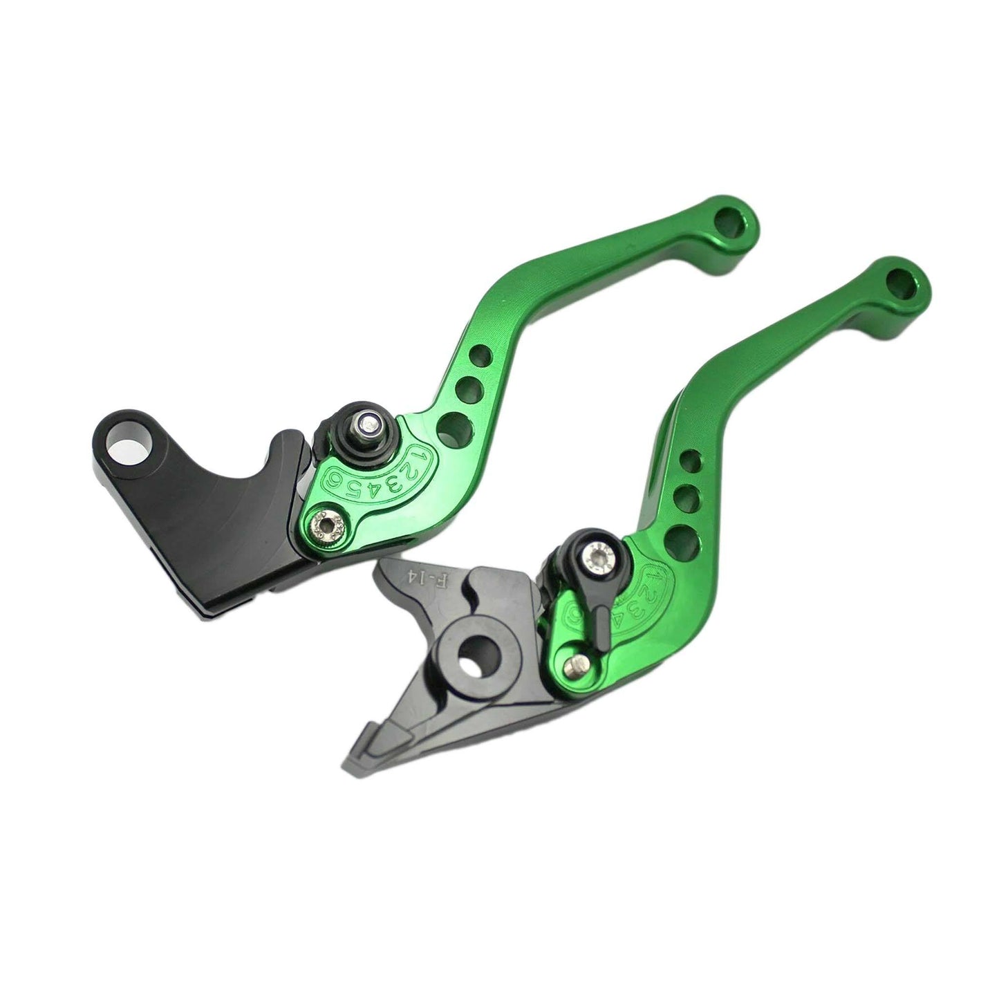 Short Clutch & Brake Lever Set For Kawasaki Ninja 250R 2008-2012 - TDRMOTO