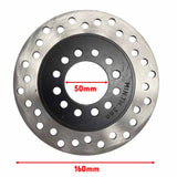 50mm/160mm Disc Brake Rotor For Dirt Bike Pit Bike Trail Bike Thumpstar ATV 125cc 150cc - TDRMOTO