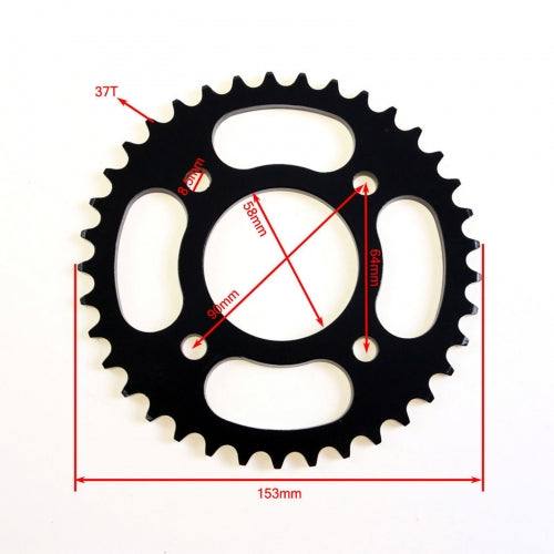 420 37T 58mm Rear Sprocket - TDRMOTO
