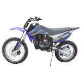 TDR GY 200cc Blue Dirt Bike - 4 Stroke Air Cooled Electric/Kick Start - TDRMOTO