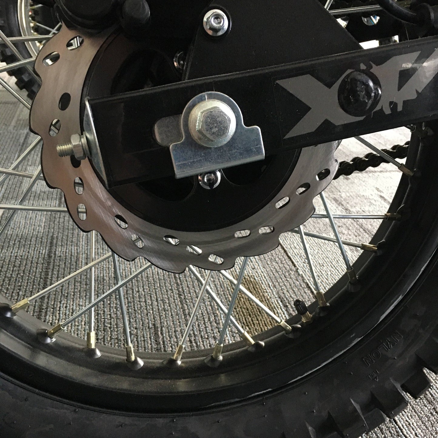 58mm/220mm Rear Brake Disc Rotor For TDR XVW300 Dirt Bike - TDRMOTO