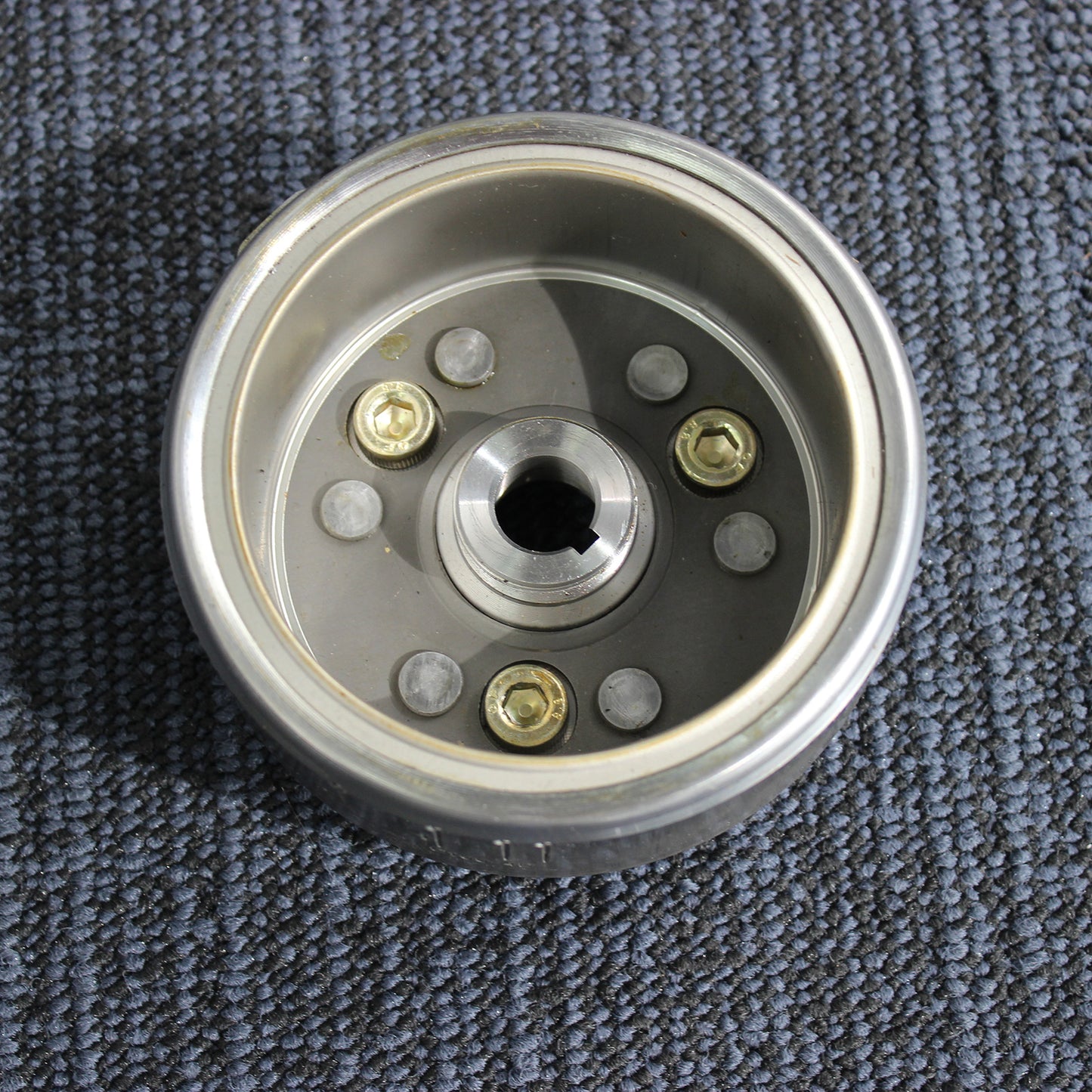 6 Coil Magneto Stator Plate + Flywheel Set 50cc 90cc 110cc 125cc PIT PRO Dirt Bike