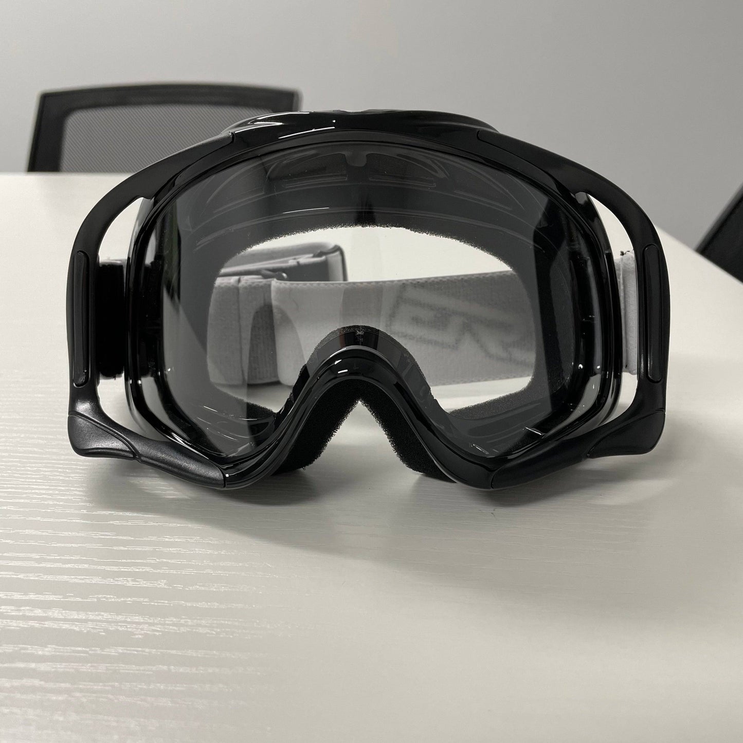 Black Clear Lens Motocross Goggle Anti Fog and UV Protection for Adult Unisex - TDRMOTO