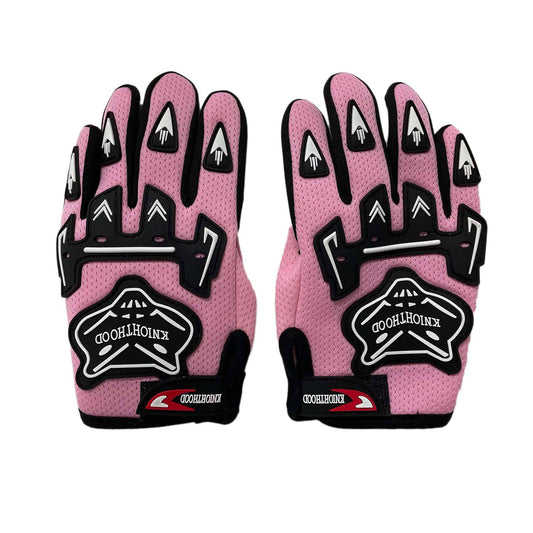 Kids Pink Bike Gloves Children Motorcycle Gloves MX Motorbike Motocross BMX MTB - TDRMOTO