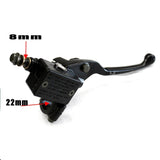 8mm Front Hydraulic Brake Master Cylinder Right Hand 22mm 7/8" for 70/90/110/125cc PIT Pro Quad Dirt Trail Bike ATV - TDRMOTO