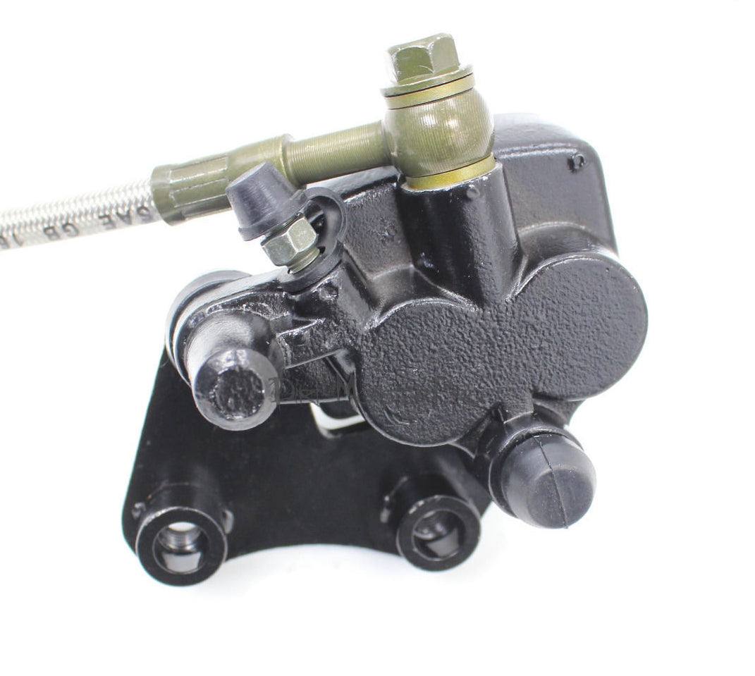 Hydraulic Master Front Disc Brake Caliper System with Brake Pads for 50cc 70cc 90cc 110cc 125cc 150cc for Atomik TDRMoto Thumpstar Dirt Pit Bike - TDRMOTO