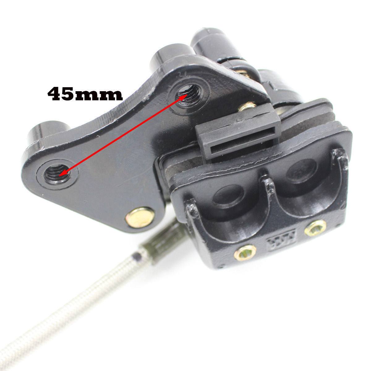 Hydraulic Master Front Disc Brake Caliper System with Brake Pads for 50cc 70cc 90cc 110cc 125cc 150cc for Atomik TDRMoto Thumpstar Dirt Pit Bike - TDRMOTO