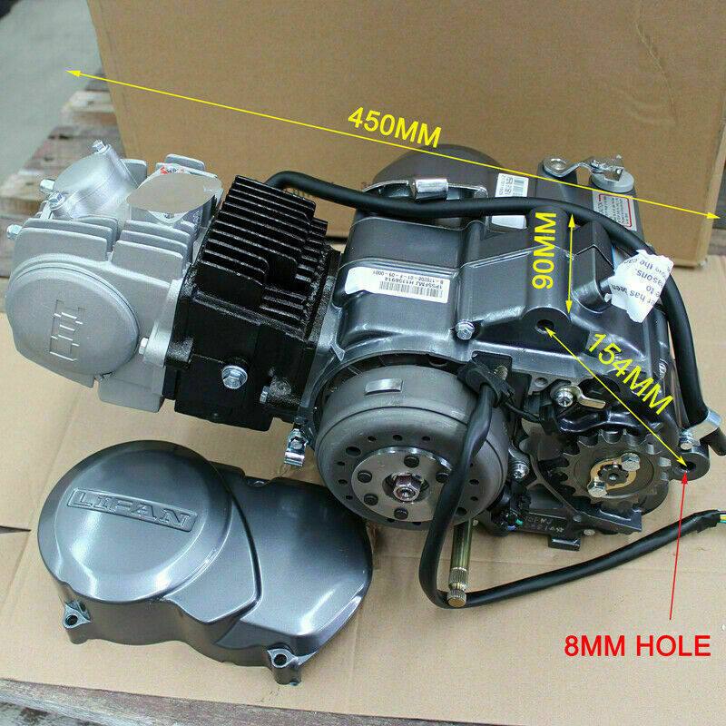 Lifan 140cc Engine Motor Manual Kick Start For Honda CT110 CT90 Postie Bike Dirt Bike - TDRMOTO