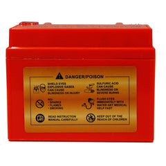 YTX4L-BS 12V 4Ah Motorbike GEL Battery for ATV Quad Dirt/Pit Bike 50/70/110/125cc Honda Suzuki KTM GasGas Kawasaki - TDRMOTO