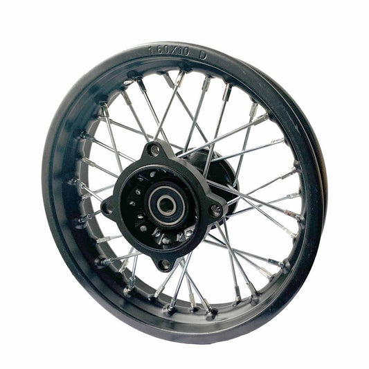 10" Front Dirt Bike Rim 1.60x10 12mm Axle Fit 2.50-10 2.75-10 3.00-10 Tyres - TDRMOTO