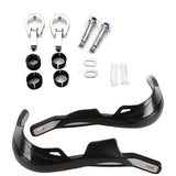 22MM 7/8" BLACK HAND GUARDS MOTORBIKE Motorcycle Bike Suzuki Kawasaki Yamaha - TDRMOTO