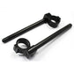 Black 48mm CNC 1" Riser Clip-On Handlebar Honda CBR600RR/F5 05-06 CBR600RR 07-14 - TDRMOTO
