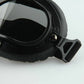 Retro Vintage Motorcycle Goggles Aviator Pilot Motocross Cruiser Eyewear Glass (Clear Len) - TDRMOTO