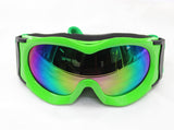 Kids Green Goggles Tinted Lens For Outdoor Motor Sports Cycling Skiing Skateboarding - TDRMOTO