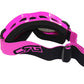 Kids Pink Goggles Tinted Lens For Outdoor Motor Sports Cycling Skiing Skateboarding - TDRMOTO