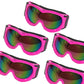 Kids Pink Goggles Tinted Lens For Outdoor Motor Sports Cycling Skiing Skateboarding - TDRMOTO