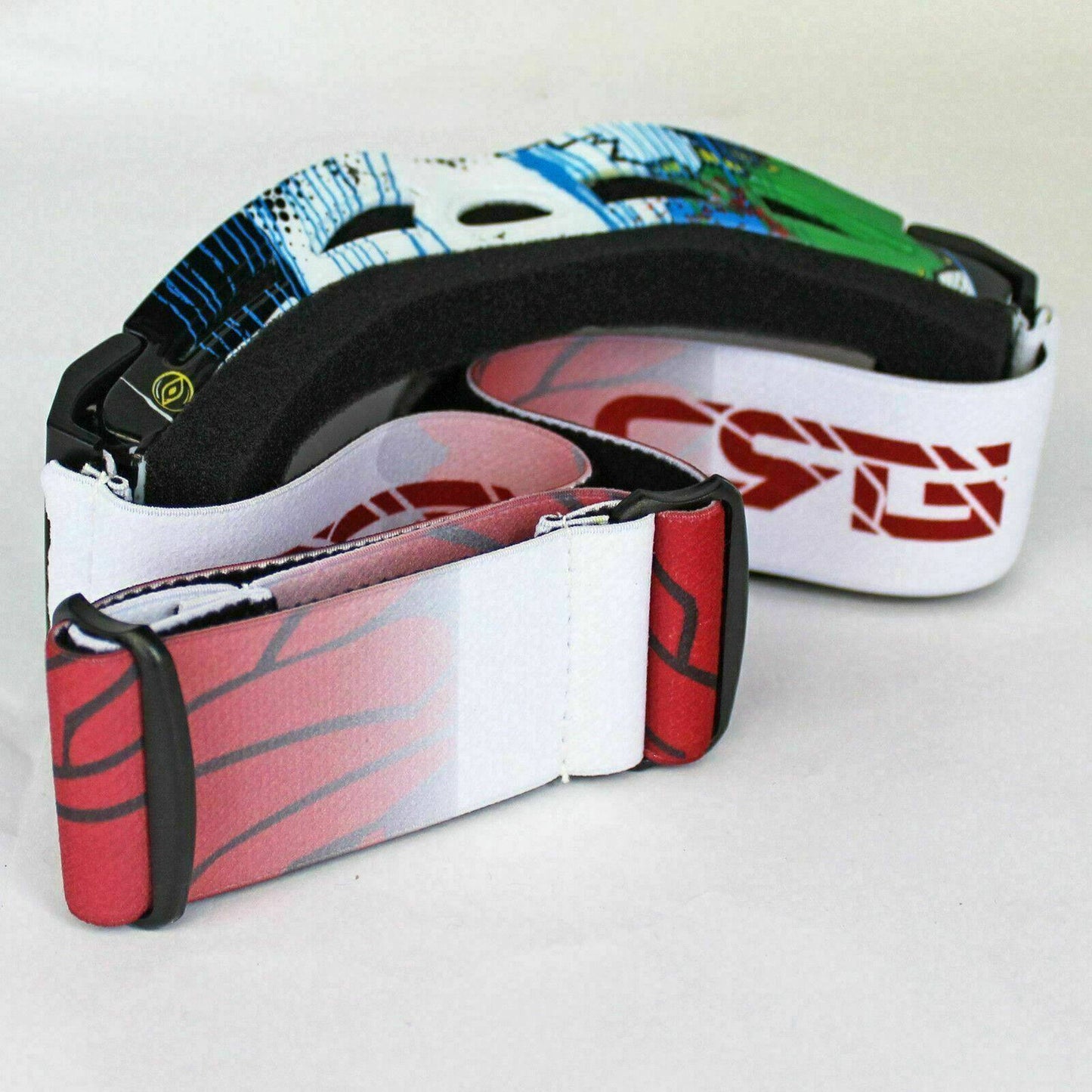 Graffiti Kids Motorcycle Goggles Bike Sport Eyewear Riding Cycling Anti-UV Glass - TDRMOTO