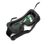 WWII Style German Motorcycle Harley Style Chopper Biker Pilot Goggles Black - TDRMOTO