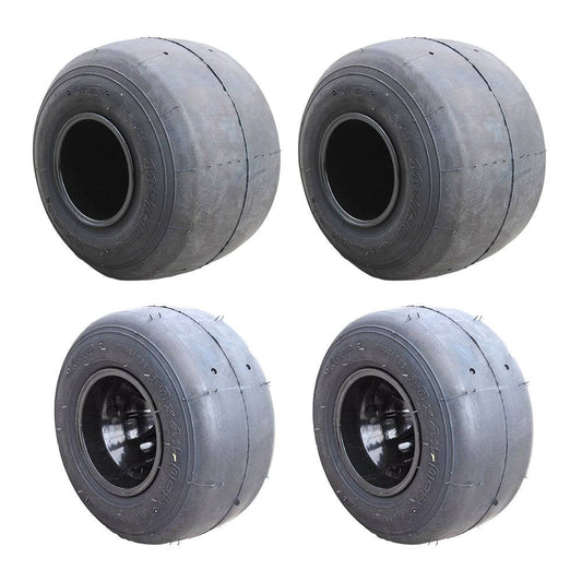 2pcs 11x7.10-5" & 10x4.50-5" Wheels For Go Kart Drift Trike Racing Buggy - TDRMOTO