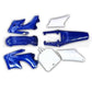 Apollo Plastic fairing STYLE Dirt Bike Motorcross Pit body fender orion 110 125 Blue - TDRMOTO