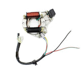 2 Coil Magneto Stator Plate + Flywheel Set 50cc 90cc 110cc 125cc EStart PIT PRO Dirt Bike - TDRMOTO