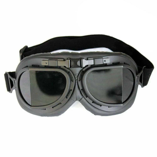 Vintage Protective Gears Pilot Cruiser Scooter Retro Goggles Motorcycle Glasses - TDRMOTO