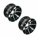 2pcs 25x8-12" Front Alloy Wheel Rim For Quad Bike ATV Buggy Off Road Dirt Bike - TDRMOTO
