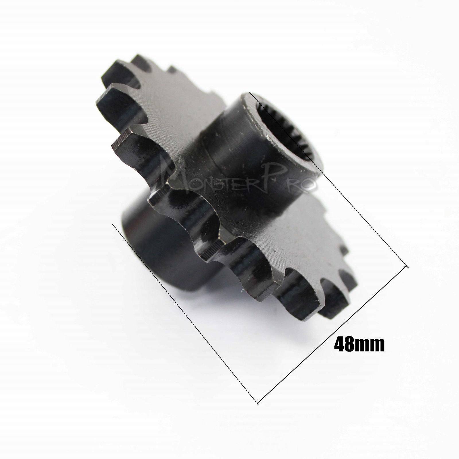 16T Teeth Front Sprocket Cog 530 Chain GY6 125cc 150cc Quad Dirt Bike ATV Buggy - TDRMOTO