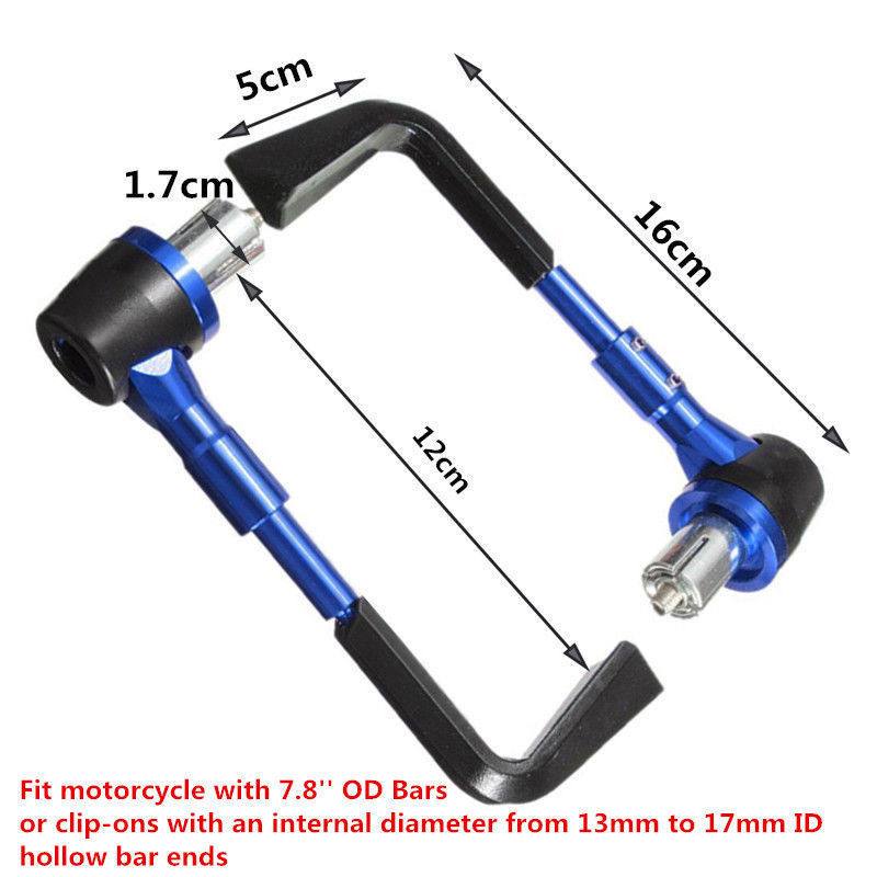 7/8"CNC Brake Clutch Lever Protector Protection Hand Guard For Motorcycle AU - TDRMOTO