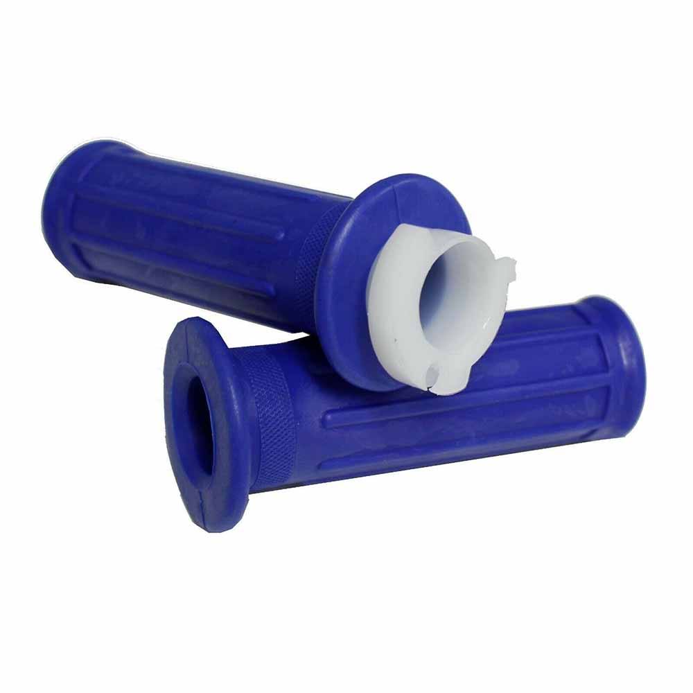 Blue Hand Grips For Yamaha PW50 PY50 PeeWee Aftermarket Part - TDRMOTO