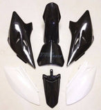Black Plastics Fender Fairing Kit For TTR50 Dirt Bike Pit Bike - TDRMOTO