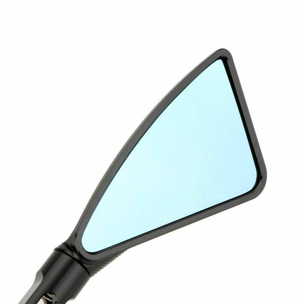 CNC Aluminum Motorcycle Rearview Mirrors Blue Glass For Yamaha MT09 MT07 - TDRMOTO
