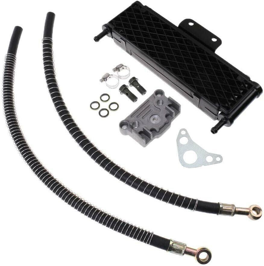 High Flow Radiator Oil Cooler M10x1.25 Banjo For 125cc 140cc 149cc Pit Dirt Bike - TDRMOTO