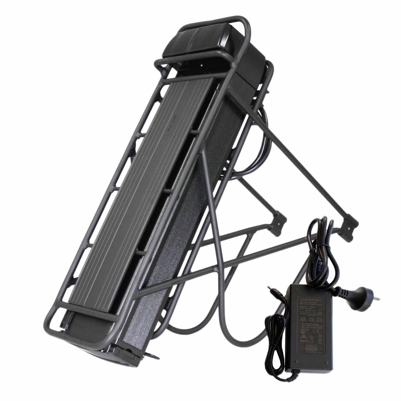 Rear Rack Battery 48V 15Ah Lithium Battery For 48V 1000W 1500W Electric Bike - TDRMOTO