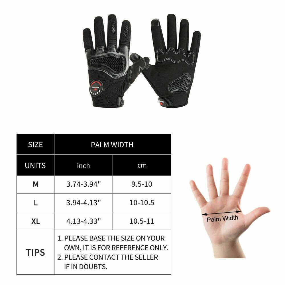 Adult Touch Screen Motorcycle Gloves Outdoor Riding Racing Full Finger Motorbike - TDRMOTO