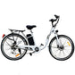 TDR 250W 26" White Electric Bike with 10Ah Lithium Ion Battery - TDRMOTO