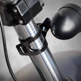 Black Motorcycle Turn Signal Light Mount Brackets Fork Ear Clamps For Harley - TDRMOTO
