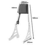For Harley Davidson Sportster 883 1200 Sissy Bar Back Rest Rack Seat 1995-2003 - TDRMOTO