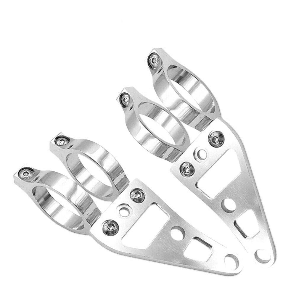 For 39mm 40mm 41mm Fork Tube Motorcycle Headlight Mount Bracket Head Lamp Clamp - TDRMOTO