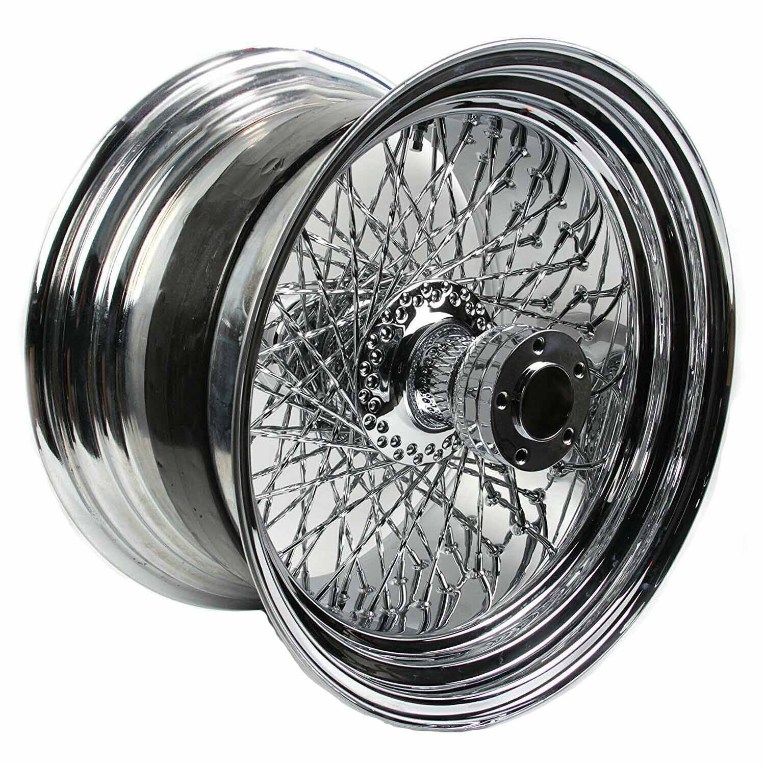 18" x 10.5" CUSTOM Rear Wheel Spoke Rim For Harley Davidson Touring Softail FAT - TDRMOTO