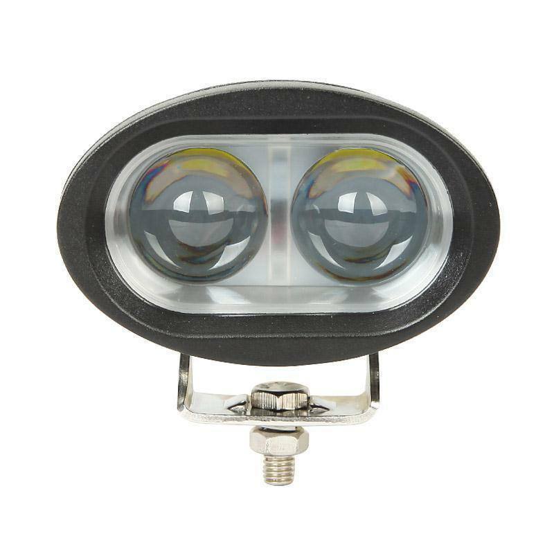 Pair - Motorcycle LED Driving Spotlight Spot Fog Head Light Lamps Bright White - TDRMOTO