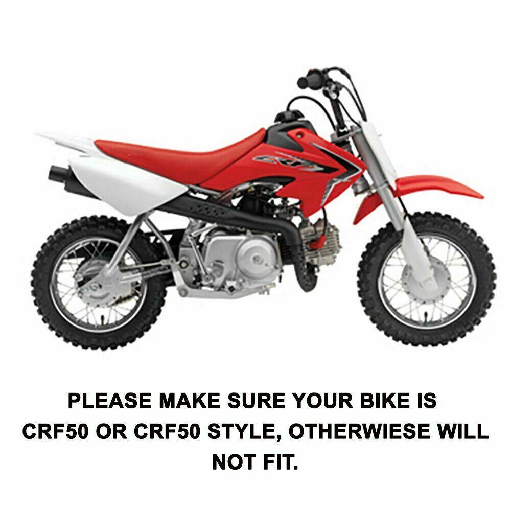 Fender Plastics Seat Tank Conversion for CRF50 Dirt Atomik 110cc