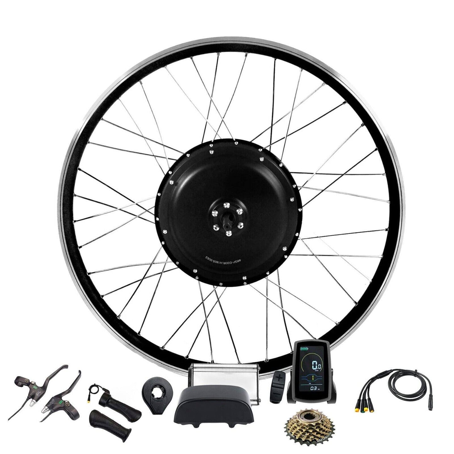 1500W 27.5" Rear Hub 48V Electric Bike Conversion Kit - TDRMOTO