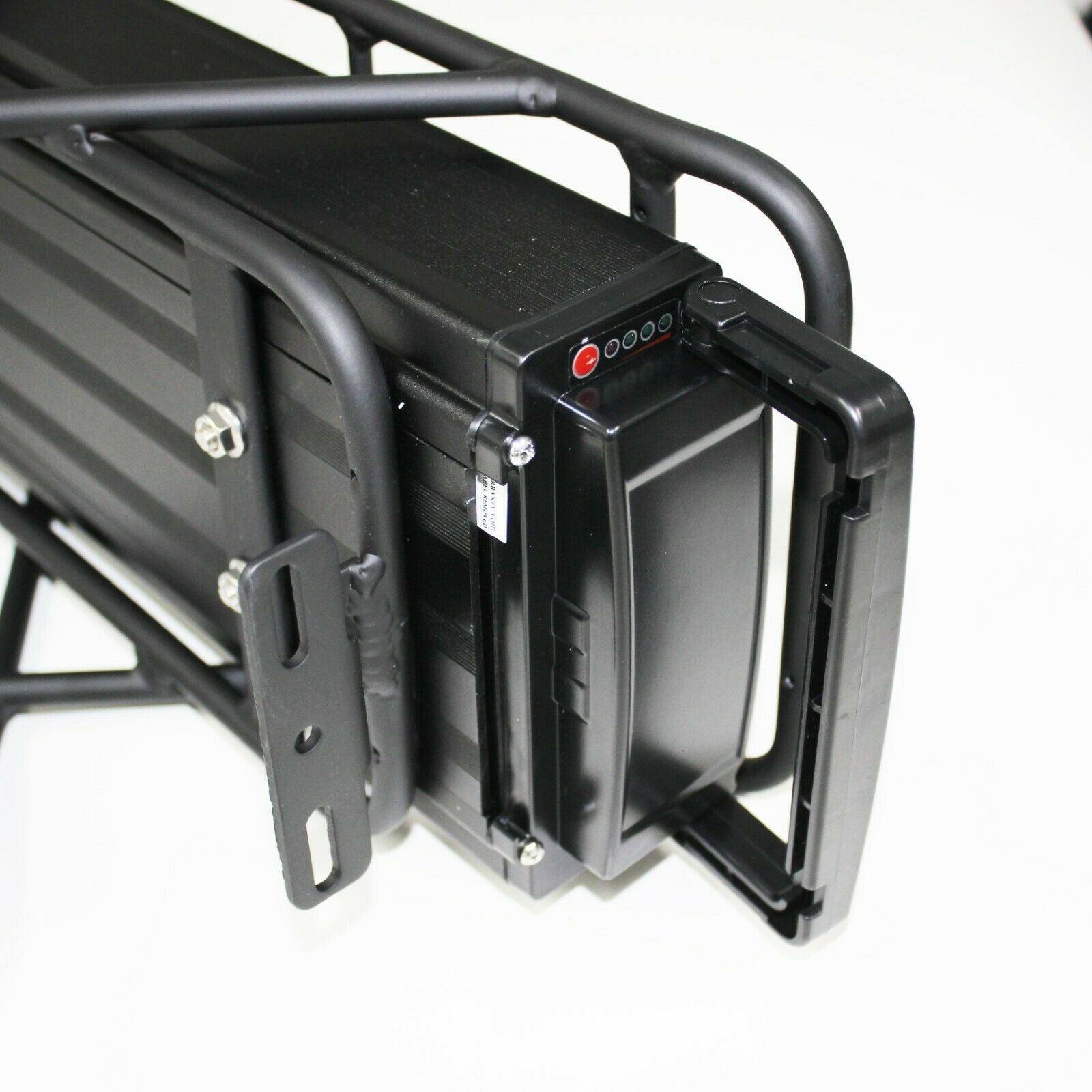 Rear Rack Battery 48V 15Ah Lithium Battery For 48V 1000W 1500W Electric Bike - TDRMOTO