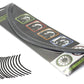 Motorcycle 17" Wheel Rim Stripe Tape Kawasaki Ninja 250R 300 500 - TDRMOTO
